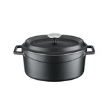 thumbnail of Travessa oval com tampa 12x9cm 36cl Puro Sangue Caixa de 1 unidade