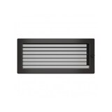 thumbnail of Griglia di ventilazione per camino 17x37  grafite con tapparelle avvolgibili