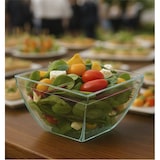 thumbnail of MONOUSO - Transparent Fingerfood Schalen aus PS “Water Green” 580ml (25 Stück)