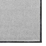 thumbnail of vidaXL Deurmat Grijs en zwart 120 x 300 cm Polypropyleen en vinyl