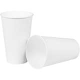 thumbnail of 500 Pappbecher, weiß, 0,3l, ca. 300g/m², mit PE-Beschichtung Einweg Becher