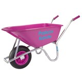 thumbnail of Schubkarre Proseccokutsche PP 100 L 250 kg Gartenschubkarre Schiebkarre pink