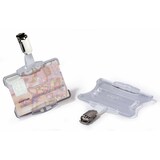 thumbnail of DURABLE Ausweishalter Clip 15,5 x 21,5 cm PS (Polystyrol) 25 Stück