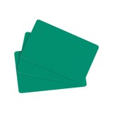 thumbnail of Carte à imprimer PVC - Brillant - Vert (lot de 100)
