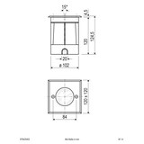 thumbnail of EVN Lichttechnik LED-Bodeneinbauleuchte 679435402