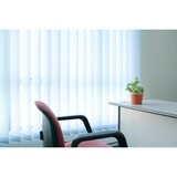 thumbnail of Lamellenvorhang Schiebevorhang fertiges Komplettsystem (blau, 150x180 cm)