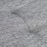 thumbnail of Helloshop26 - Banquette banc pour coffre de rangement en lin avec couvercle  gris  114 cm 3013010