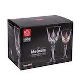 thumbnail of RCR Juego de 6 Copas Vino Melodia en Cristal Sonoro 21cl