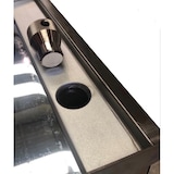 thumbnail of EURAST - Plaque chaufante fer 15 mm electrique partiellement rainurée sur table - 700x600x280 mm - 7800 W 400/3V - 30920611