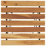thumbnail of vidaXL Bistrotisch Klappbar 55x54x71 cm Massivholz Teak und Stahl