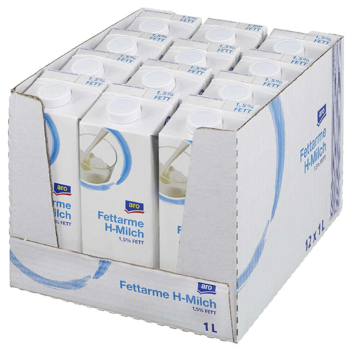 aro H-Milch 1,5% 12 x 1 l (12 l)