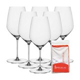 thumbnail of Spiegelau Hi-Lite Bordeauxglas 650 ml 6er Set + Poliertuch