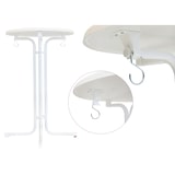 thumbnail of METRO PROFESSIONAL Stehtisch klappbar Mistrano, Stahl, Ø 70 x 110 cm, rund, weiß