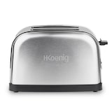 thumbnail of H.Koenig Tostadora 2 rebanadas TOAS7, Ranuras anchas, Acero inoxidable