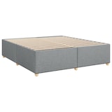 thumbnail of vidaXL Boxspringbett mit Matratze Hellgrau 180x200 cm Stoff