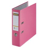 thumbnail of Bene No.1 Power Ordner Breit DIN A4 80 mm Rosa 2 Ringe 291400RS Pappkarton Matt Hochformat