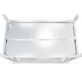 thumbnail of METRO PROFESSIONAL Table de travail GWTS3127B, acier inoxydable, 120 x 70 x 95 cm, argenté