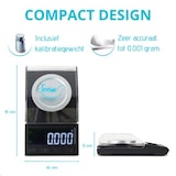 thumbnail of SOEM® Digitale Precisie Weegschaal 0,001 tot 50 gram Tarra functie - Pocket scale - Juweliers weegschaal - Sieraden weegschaal
