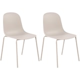 thumbnail of Lot de 2 chaises Hardin Gris clair