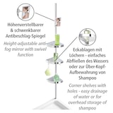 thumbnail of WENKO Teleskop Duschecke Premium glänzend