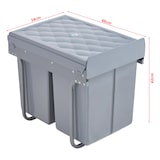 thumbnail of Helloshop26 - Lixeira embutida 2 x 20 litros 48 x 34 x 42 cm cinza 03_0008204