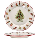 thumbnail of 4er Set Maestro Natale Weihnachten Gebäckteller Ø28,5cm aus Keramik - 965/29