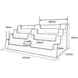 thumbnail of Taymar Visitenkartenhalter 8BC93, 8 Fächer Querformat