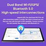 thumbnail of Tablette Tactile 10 Pouces 6GB RAM 128GB ROM 4G LTE Android 12 Octa Core 2.0GHz GPS Bluetooth WiFi Double SIM Gris YONIS