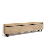 thumbnail of Mueble TV, Televisión, 240x35x57cm, Diseño industrial, Roble _501_2