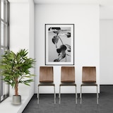 thumbnail of Sedia da conferenza / Sedia per visitatori PERIA nero / noce hjh OFFICE