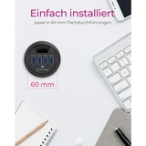 thumbnail of ICY BOX IB-HUB1403 - USB 3.2 Gen 1 (3.1 Gen 1) Type-A - USB 3.2 Gen 1 (3.1 Gen 1) Type-A - 5000 Mbit/s - Schwarz - Kunststoff - Leistung