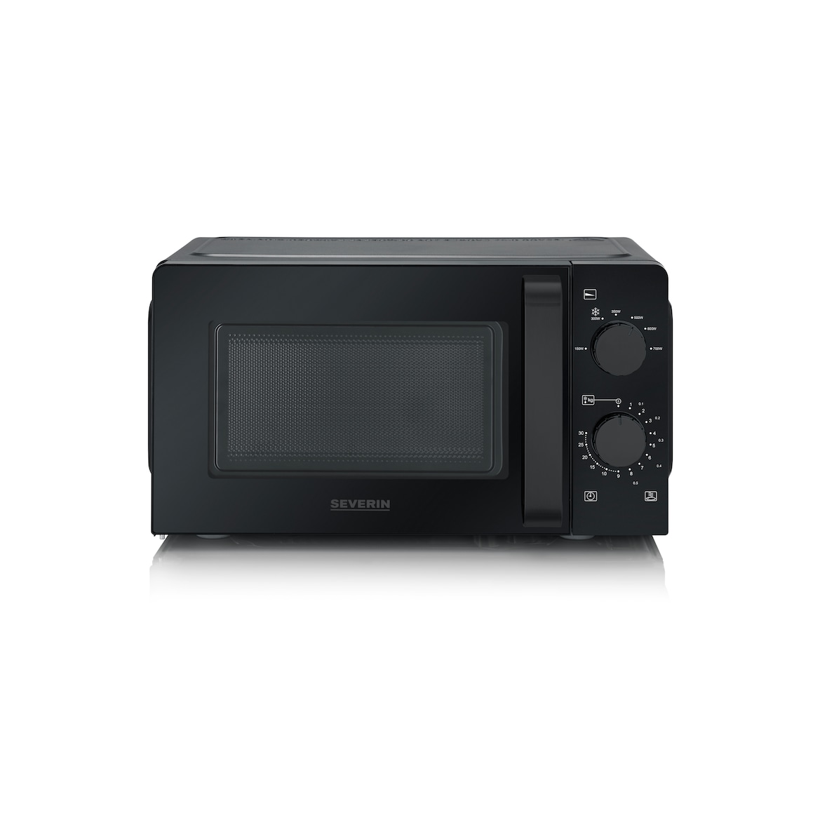 SEVERIN MW 9587 Solo Mikrowelle mit Glasboden