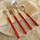 thumbnail of Novastyl - Lot 6 cuillères à café colorama 16.5cm en acier inxoydable magenta