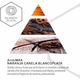 thumbnail of Recambio Ambimax Ambientador Naranja-Canela Extrem 100ml, 30 días de duración, 150m2 cobertura intensa, perfume equilibrado. (NO INCLUYE APARATO)