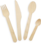 thumbnail of MONOUSO - Forchetta di Legno Imbustata 16cm (500 Pezzi)