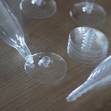 thumbnail of Flûtes à champagne en plastique réutilisable 15 cL par 40