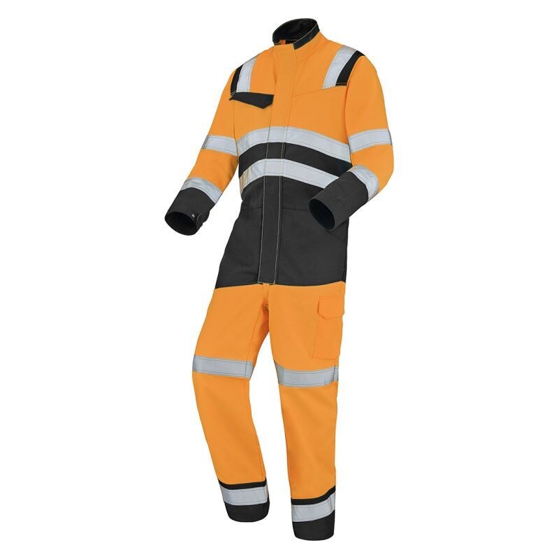 Cepovett - Combinaison 1 Fag Fluo Safe XP Orange / Gris Taille XL