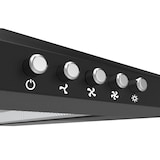 thumbnail of Hotte aspirante murale CIARRA A++ 370 m³/h 60 cm, pyramidale, 3 niveaux VMB6201