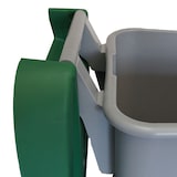 thumbnail of Denox - Set per riciclaggio di 4 contenitori per rifiuti chiusi da 340 litri di capacità totale in polietilene in multicolore