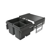 thumbnail of NABER 8013305 Cox® Base 360 S/600-3 Abfallsystem Vollauszug / hellgrau / 2x10 &