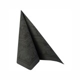 thumbnail of 20 Servietten "ROYAL Collection" 1/4-Falz 40 cm x 40 cm schwarz "Ornaments"