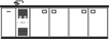 thumbnail of KBS Getränketheke mit 2 Becken links 3000x688x920 mm Umluftkühlung 230 Volt