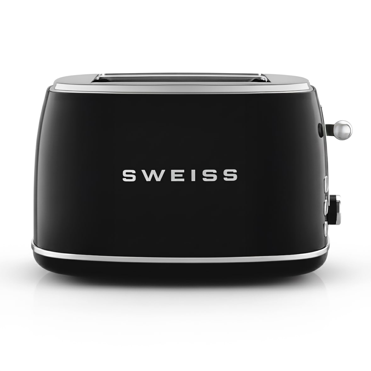 SWEISS Vintage-Toaster GRS9 - Schwarz