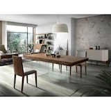 thumbnail of Angel Cerdá  Tavolo da pranzo in legno di noce e vetro temperato 1028C