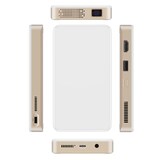 thumbnail of Mini Vidéoprojecteur Portable Android 4K Pico Projecteur Intelligent WiFi + SD 256Go Blanc YONIS