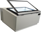 thumbnail of Tischmodell Eisvitrine WEISS ÖFFNET AUF DER BEDIENSEITE