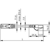 thumbnail of Telegärtner Patchkabel U/UTP C.6,1,0m 100008056