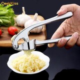 thumbnail of SOEM© Knoflookpers / Gemberpers met Ergonomische Handgreep ook geschikt voor Gember - RVS - Horeca Kwaliteit - Nikkel