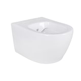 thumbnail of Belvit Spülrandloses Wand Hänge WC mit Taharet/Bidet/Dusch-WC Funktion Weiß