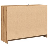 thumbnail of Helloshop26 - Buffet bahut commode armoire meuble de rangement organisateur cuisine salle de séjour salon artisanal 102 x 33 x 75 cm 02_0030806